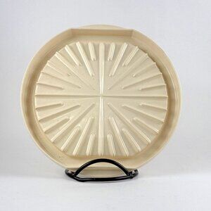 Vintage Anchor Hocking Microware Bacon Rack Roaster PM446-TI EUC